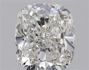 Picture of Natural Diamond 0.60 Carats, Cushion with  Cut, H Color, IF Clarity and Certified by GIA