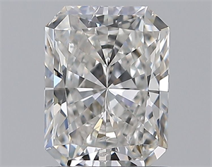 Foto Diamante Natural 1.01 quilates, Radiante , Color F, claridad SI2 y certificado GIA de