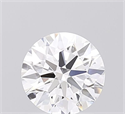 Lab Grown Diamond 1.26 Carats, Round with Ideal Cut, D Color, VVS1 Clarity and Certified by IGI