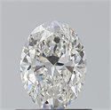 Natural Diamond 0.70 Carats, Oval with  Cut, G Color, VS1 Clarity and Certified by GIA