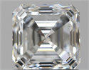 Diamante Natural 1.00 quilates, Asscher , Color G, claridad SI1 y certificado GIA
