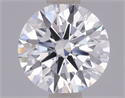 Lab Grown Diamond 1.00 Carats, Round with Ideal Cut, D Color, VS1 Clarity and Certified by IGI