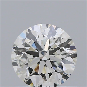 Picture of Natural Diamond 0.40 Carats, Round with Excellent Cut, G Color, SI2 Clarity and Certified by IGI