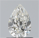 Diamante Natural 0.70 quilates, De pera , Color H, claridad VS1 y certificado GIA