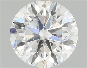 Picture of Natural Diamond 0.70 Carats, Round with Very Good Cut, F Color, I1 Clarity and Certified by GIA