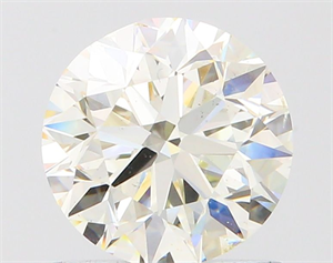Picture of Natural Diamond 1.00 Carats, Round with Very Good Cut, H Color, SI1 Clarity and Certified by IGI