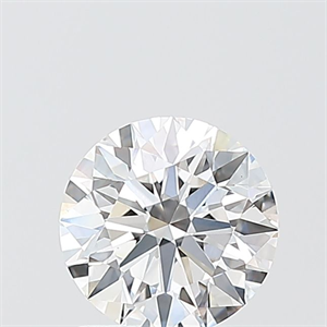 Picture of Lab Grown Diamond 1.09 Carats, Round with Ideal Cut, E Color, VS1 Clarity and Certified by IGI