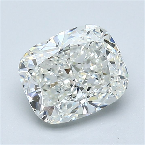 Picture of Natural Diamond 1.51 Carats, Cushion with  Cut, I Color, VS1 Clarity and Certified by GIA