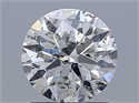Natural Diamond 1.31 Carats, Round with Excellent Cut, G Color, I1 Clarity and Certified by GIA