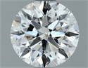 Natural Diamond 1.20 Carats, Round with Very Good Cut, F Color, SI2 Clarity and Certified by GIA