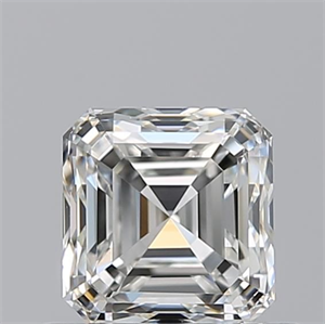 Picture of Natural Diamond 0.70 Carats, Asscher with  Cut, H Color, VVS1 Clarity and Certified by GIA