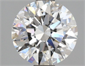 Del inventario de diamantes de laboratorio, 2.09 quilates, Redondo , Color E, claridad VS1 y certificado IGI
