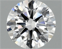 Lab Grown Diamond 0.98 Carats, Round with Ideal Cut, D Color, VVS2 Clarity and Certified by IGI