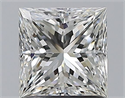 Natural Diamond 1.51 Carats, Princess with  Cut, I Color, VS1 Clarity and Certified by GIA