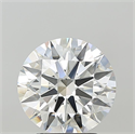 Lab Grown Diamond 3.05 Carats, Round with Ideal Cut, F Color, VVS2 Clarity and Certified by IGI
