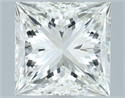 Natural Diamond 2.01 Carats, Princess with  Cut, I Color, VVS1 Clarity and Certified by IGI