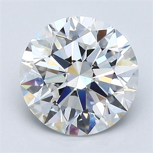 Foto Diamante Natural 1.81 quilates, Redondo , Color E, claridad VS2 y certificado GIA de