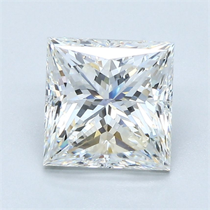 Foto Diamante Natural 2.48 quilates, Princesa , Color H, claridad VS1 y certificado GIA de