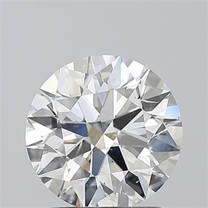 Picture of Natural Diamond 1.50 Carats, Round with Excellent Cut, F Color, SI2 Clarity and Certified by GIA