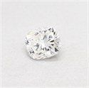 Diamante Natural 0.71 quilates, Del cojín , Color J, claridad SI1 y certificado GIA
