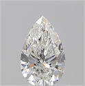 Natural Diamond 0.60 Carats, Pear with  Cut, G Color, VS1 Clarity and Certified by GIA