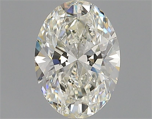 Foto Diamante Natural 1.21 quilates, Ovalado , Color J, claridad SI1 y certificado GIA de