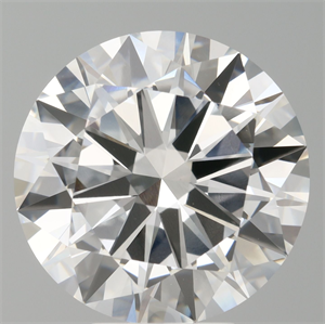 Picture of Lab Grown Diamond 6.06 Carats, Round with Excellent Cut, E Color, VVS2 Clarity and Certified by IGI