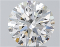 Del inventario de diamantes de laboratorio, 2.54 quilates, Redondo , Color F, claridad VS1 y certificado IGI