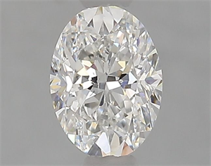 Picture of Natural Diamond 0.70 Carats, Oval with  Cut, E Color, SI1 Clarity and Certified by GIA