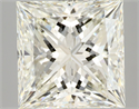 Natural Diamond 5.06 Carats, Princess with  Cut, J Color, VVS2 Clarity and Certified by GIA