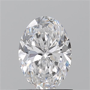 Picture of Natural Diamond 1.01 Carats, Oval with  Cut, D Color, SI1 Clarity and Certified by GIA