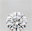 Del inventario de diamantes de laboratorio, 1.00 quilates, Redondo , Color D, claridad VVS2 y certificado IGI