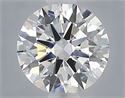 Del inventario de diamantes de laboratorio, 1.04 quilates, Redondo , Color D, claridad VS2 y certificado IGI