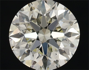 Picture of Natural Diamond 0.90 Carats, Round with Excellent Cut, K Color, VVS1 Clarity and Certified by HRD