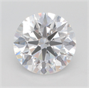 Lab Grown Diamond 5.03 Carats, Round with Ideal Cut, G Color, VVS2 Clarity and Certified by IGI