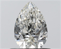 Diamante Natural 0.50 quilates, De pera , Color H, claridad VS1 y certificado IGI