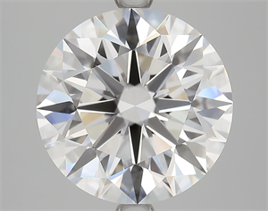 Foto Diamante Natural 5.46 quilates, Redondo , Color D, claridad IF y certificado HRD de
