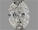 Natural Diamond 0.31 Carats, Oval with  Cut, G Color, SI2 Clarity and Certified by IGI