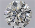 Natural Diamond 0.60 Carats, Round with Excellent Cut, H Color, IF Clarity and Certified by GIA