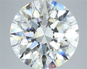 Picture of Natural Diamond 4.00 Carats, Round with Excellent Cut, H Color, SI1 Clarity and Certified by GIA