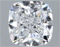 Diamante Natural 1.70 quilates, Del cojín , Color E, claridad SI1 y certificado GIA