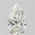 Diamante Natural 0.50 quilates, De pera , Color H, claridad VVS2 y certificado GIA
