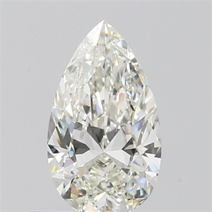 Foto Diamante Natural 0.50 quilates, De pera , Color H, claridad VVS2 y certificado GIA de