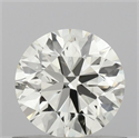 Diamante Natural 0.70 quilates, Redondo , Color K, claridad SI1 y certificado IGI