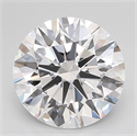 Lab Grown Diamond 3.66 Carats, Round with Ideal Cut, D Color, IF Clarity and Certified by IGI