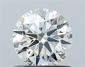 Picture of Natural Diamond 0.80 Carats, Round with Excellent Cut, H Color, VS1 Clarity and Certified by GIA