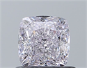 Natural Diamond 0.70 Carats, Cushion with  Cut, F Color, VVS2 Clarity and Certified by GIA