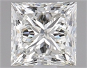 Natural Diamond 0.94 Carats, Princess with  Cut, K Color, VS2 Clarity and Certified by GIA