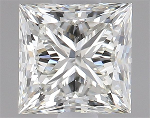 Picture of Natural Diamond 0.94 Carats, Princess with  Cut, K Color, VS2 Clarity and Certified by GIA