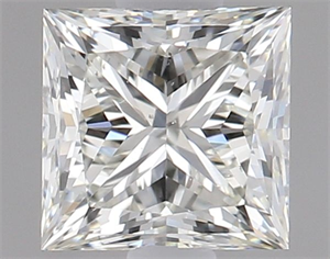 Picture of Natural Diamond 0.94 Carats, Princess with  Cut, K Color, VS2 Clarity and Certified by GIA